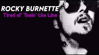 Rocky Burnette  Tired Of Toein Line Orig Full Clean Instrumental HD Sound 2024 [upl. by Acim]