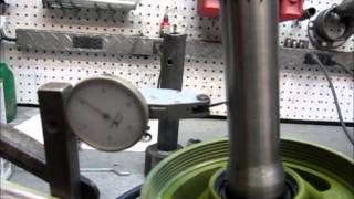 OMC outdrive repair series 400 800 Propeller shaft testing [upl. by Battista]