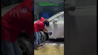 How to wash and clean exterior and interior Part 01 short automobile detailing carcare raptor [upl. by Jamin314]