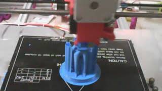 3D Printer Timelapse Using Logitech Cam C170 [upl. by Etnauj803]