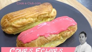 Réussir des Eclairs facile amp rapide  Cook e Club [upl. by Ahsirtap]