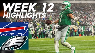 Bills vs Eagles  2023 Week 12 Highlights [upl. by Osmond]