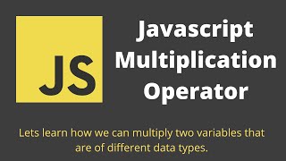 16 Javascript Multiplication Operator Problem in multiplying Floating point numbers in Javascript [upl. by Enisamoht]