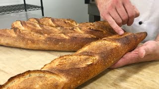 Shaping and Baking Artisan Baguettes [upl. by Mohr]