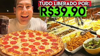 Rodízio de Pizza Só 3690 🍕Pizza e Buffet Liberado na Parme [upl. by Aicilec]