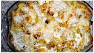 تارت فليت أكلة فرنسية recette tartiflette [upl. by Nothgierc626]