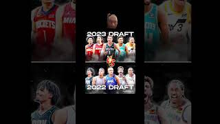 NBA 2022 DRAFT CLASS VS 2023 CLASS nbadraft nba nbaplayer nbateam [upl. by Ragnar364]