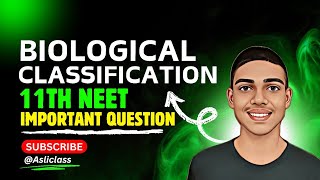 Biological Classification Important Questions  Class 11 Biology  NEET  CBSE 2024  Class 11th [upl. by Ahsikin643]