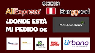 COMO VER TUS PEDIDOS CON TRACKING UN DE MAIL AMERICAS ALIEXPRESS BANGGOOD SHEIN  PERÚ [upl. by Erina420]