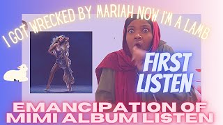 FIRST LISTEN‘The Emancipation of Mimi’ Ultra Platinum Edition Part 1REACTION I’m a lamb now [upl. by Timrek]