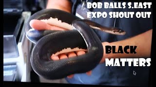 Black Matters amp Shout out to Bobs Balls at the first South East Expo in Atlanta [upl. by Heywood]