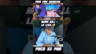 3 finger handcam gameplay solo vs squad poco x3 pro 60fps 120hz 360hz game turbo SD860 Prosecser 4kr [upl. by Atiuqal]