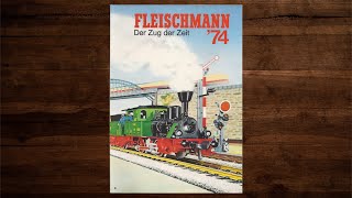 Fleischmann Katalog 1974 – Modellbahn Modelleisenbahn H0 [upl. by Esirahs]