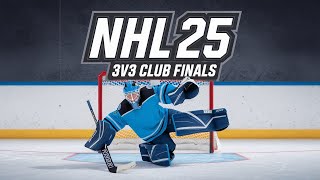 NHL 25 3v3 Club Finals eashl gameplay [upl. by Emoraj155]