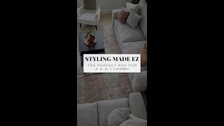 How To Style Your Living Room With The Perfect Rug [upl. by Yttisahc]