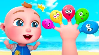 Finger Family  Balloon Finger Song And More  Super Sumo Nursery Rhymes amp Kids Songs [upl. by Almap]