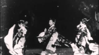 Imperial Japanese Dance 1894 [upl. by Kries]