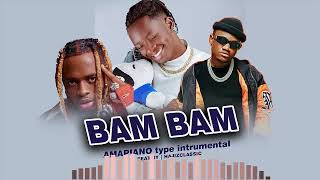 Bam Bam  D Voice Ft Mbosso x Diamond  Amapiano Instrumental Beat [upl. by Cally]