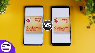 Snapdragon 870 vs 865 Quick Specs Comparison and Benchmarks [upl. by Kutzer850]