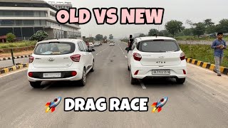 GRAND I10 VS GRAND I10 NIOS DRAG RACE 🔥 [upl. by Mooney]