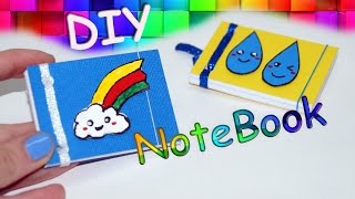 DIY Kawaii notebooks  Ideas for school  DIY MINI NOTEBOOKS  Easy amp Cute Designs  Julia DIY [upl. by Atsyrc594]