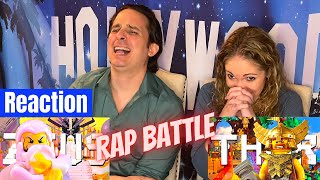 Epic Rap Battles of History Zeus vs Thor Reaction [upl. by Egroeg]