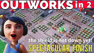 OUTWORKS in 2 GREAT attacks 😎 spectacular HOTPOT finish  BOOM BEACH gameplayoperation strategy [upl. by Etienne667]