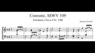 Samuel Scheidt – Courante SSWV 109 [upl. by Lainahtan278]