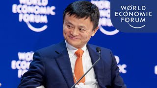 Jack Ma Love is Important In Business  Davos 2018 [upl. by Heilman268]