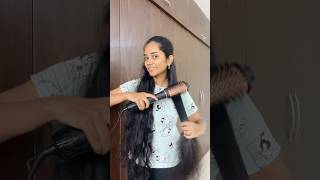 Easy styling at home Dyson dupe under 3k₹ styling hairstyle [upl. by Dituri]