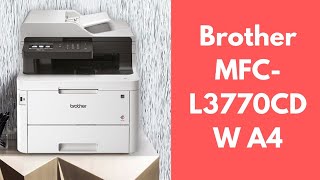 Brother MFC L3770CDW A4 [upl. by Oyek903]