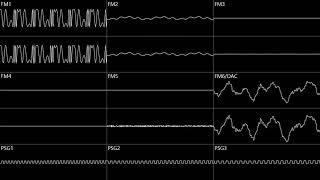 Dynamite Headdy  Hustle Maruyama Oscilloscope view [upl. by Cadmarr665]