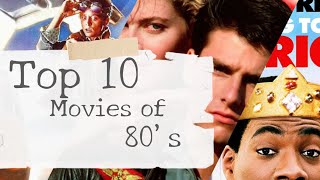 Top 10 Movies of The 1980s [upl. by Sigvard628]