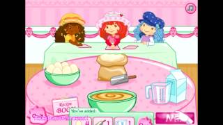 Strawberry Shortcake Games  Berrylicious BakeOff Game  Free Cooking Games [upl. by Imena]