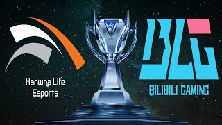 HLE vs BLG  Game 1  Quarterfinals day 2  2024 Worlds [upl. by Noni]