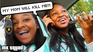 I STOLE MY MOMS CAR PRANK GONE WRONG [upl. by Rodrick372]