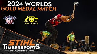 2024 WORLD Championship — Team USA vs AUSTRALIA compete for GOLD [upl. by Dyal]