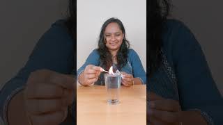 Water with nail polish experiment viralshorts scienceexperiment youtuber [upl. by Nitsu]