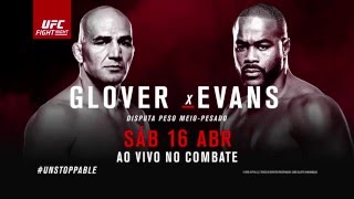 UFC Tampa Glover Teixeira x Rashad Evans [upl. by Lafleur]