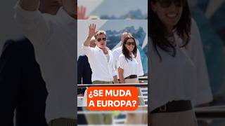 😱¿BRAD PITT Se MUDA✈️de ESTADOS UNIDOS con su Novia💑 shorts [upl. by Janaya]