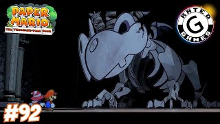 Bonetail Boss Fight 🦴 Paper Mario The ThousandYear Door ⭐ Switch ⭐ [upl. by Haronid]