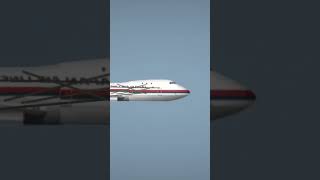 JAPAN AIRLINES FLIGHT 123 CRASH ANIMATION [upl. by Asilem]