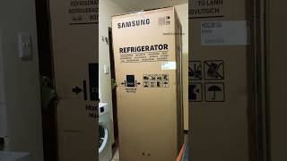 Unboxing Samsung 303LT Fridge Freezer Water Dispenser shortssamsungfridgedoubledoor [upl. by Stedmann]