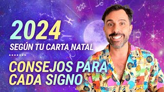 📆 2024 CONSEJOS PARA CADA SIGNO ☀️🌙⬆️  Astrología Evolutiva [upl. by Dadelos215]