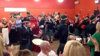 St Francis Pipe Band Gorbals at the Gorbals Reunion Glencairn Rutherglen  8th August 2014 [upl. by Dael]