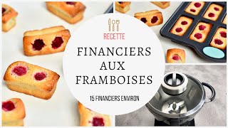 Financiers aux framboises  Recette au Cook Expert Magimix [upl. by Akener361]