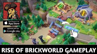 RISE OF BRICKWORLD  GAMEPLAY [upl. by Yreme]