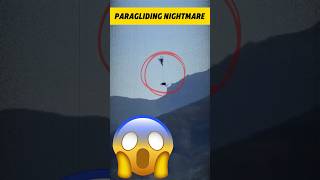 Paragliding Gone Wrong—Terrifying Close Call 😱🪂 NearDeathExperience shorts CloseCall [upl. by Galliett201]