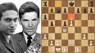 Nezhmetdinov VS Tal  The Smile of Caïssa 1959 [upl. by Nnovahs]