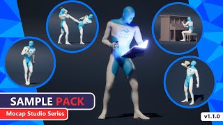 MOCAP STUDIO SERIES  FREE Sample Pack Video 2 of 2  Motion Capture Animation for Unreal 5 amp Unity [upl. by Evetta]